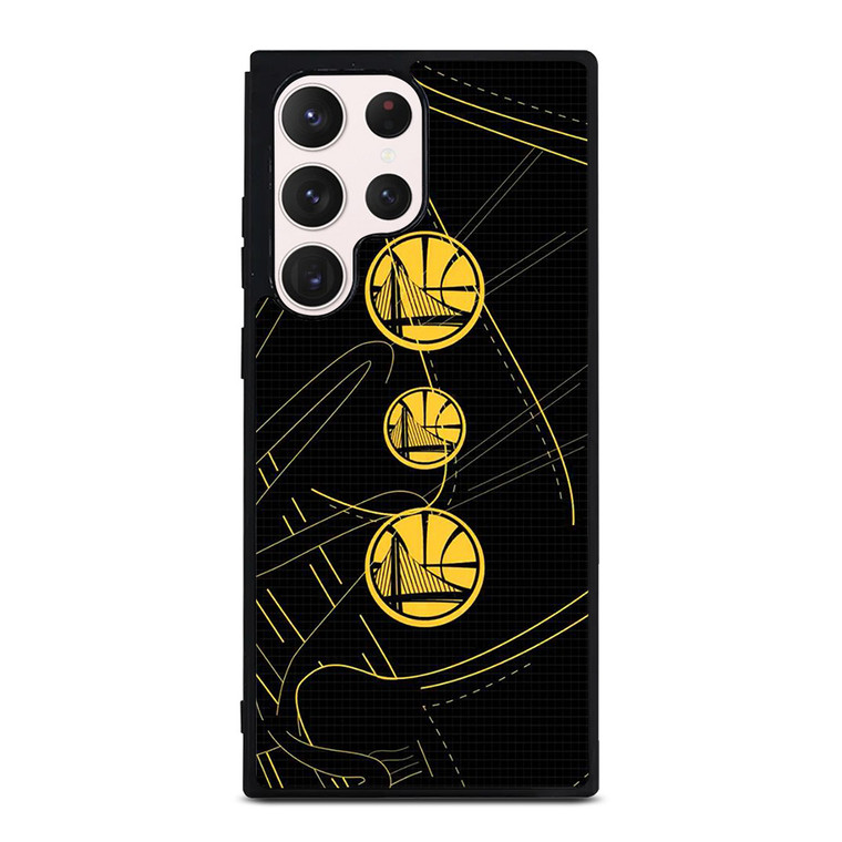 GOLDEN STATE WARRIORS SHOES SILHOUETTE  Samsung Galaxy S23 Ultra Case Cover