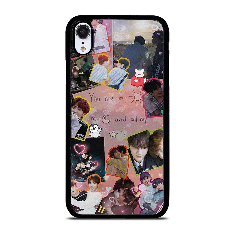 TOMORROW X TOGETHER TXT COLLAGE iPhone XR Case Cover