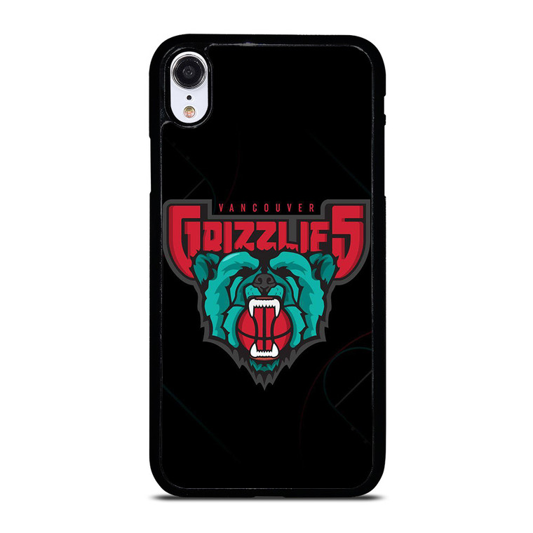 VANCOUVER GRIZZLIES BASKETBAL LOGO iPhone XR Case Cover
