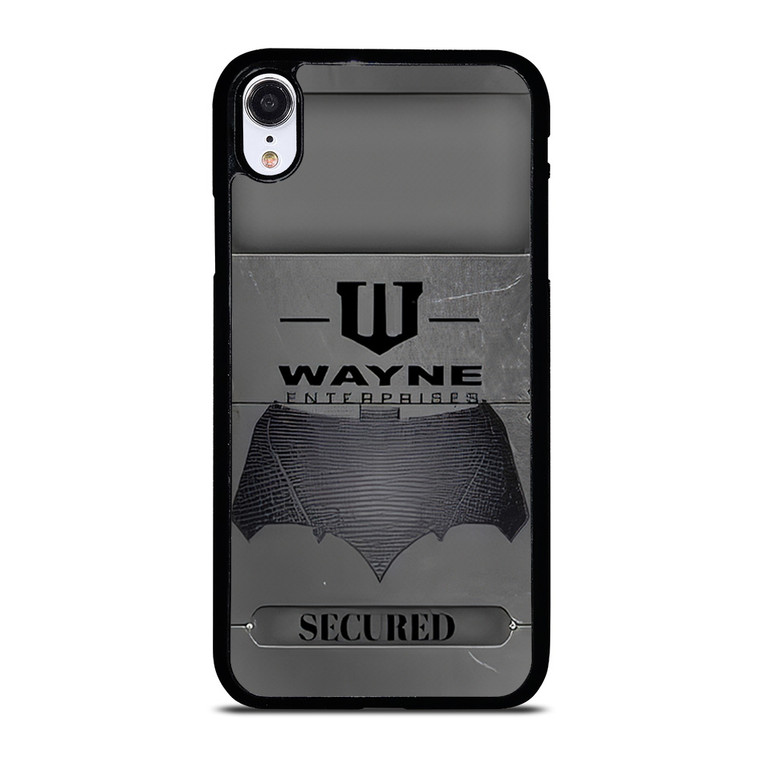 WAYNE ENTERPRISES METAL LOGO iPhone XR Case Cover