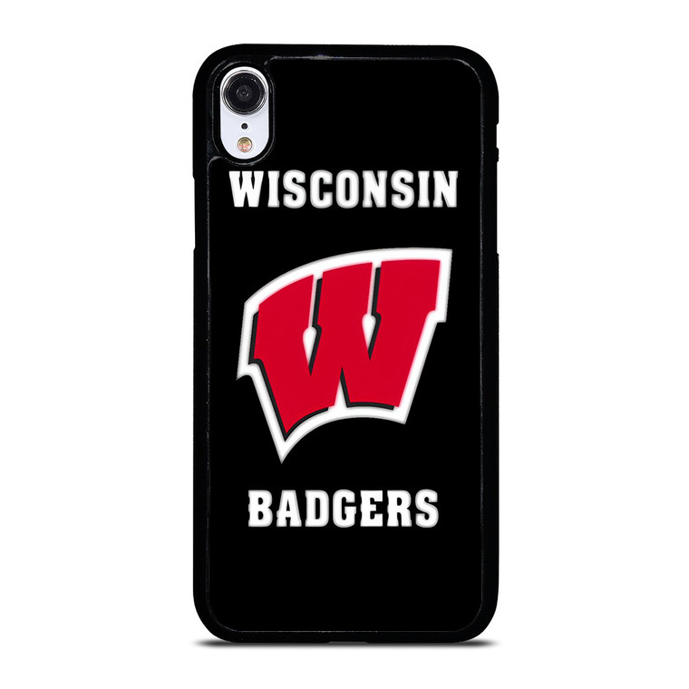 WISCONSIN BADGERS LOGO iPhone XR Case Cover