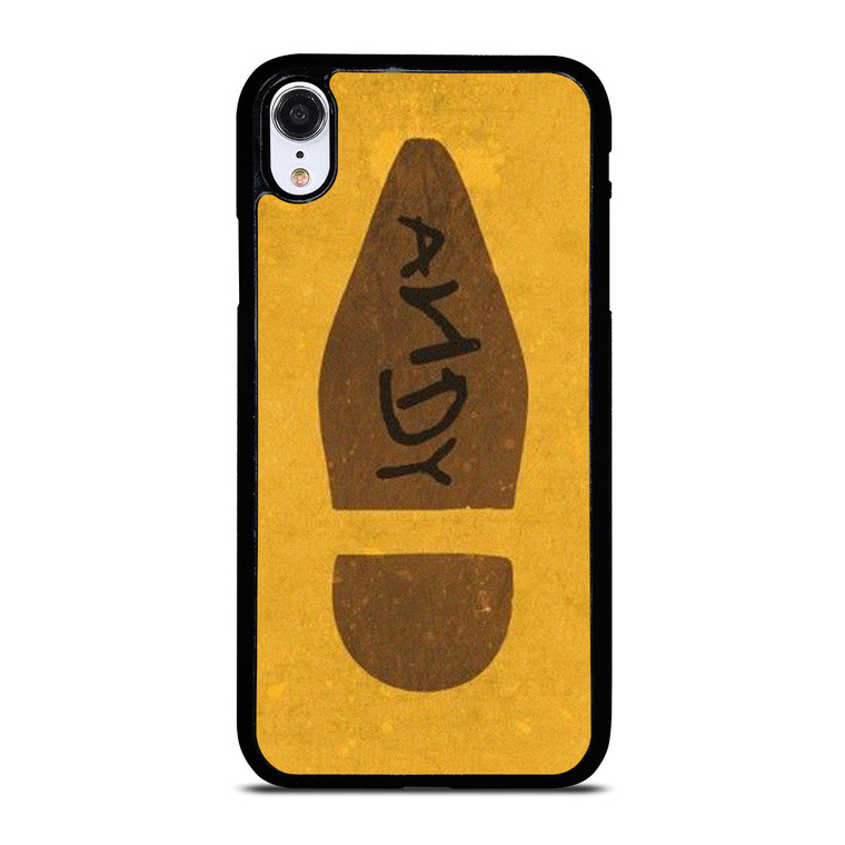 WOODY FOOTPRINTS ANDY TOY STORY iPhone XR Case Cover