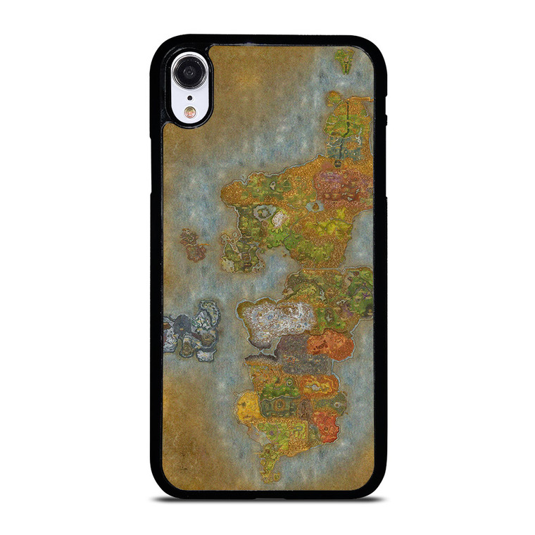 WORLD OF WARCRAFT GAMES MAP iPhone XR Case Cover