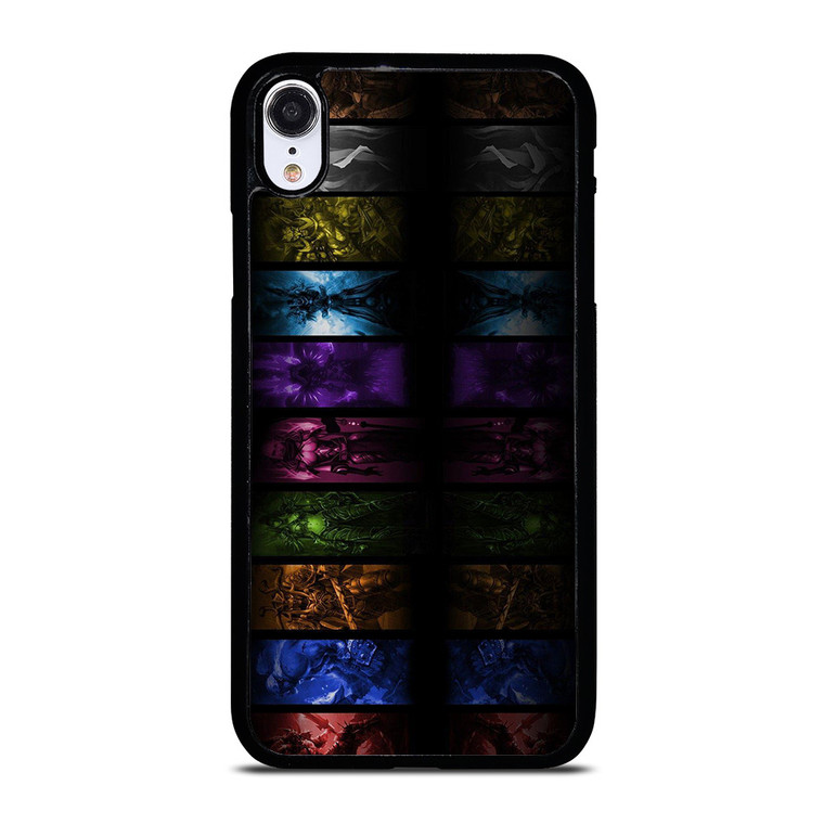 WORLD OF WARCRAFT HERO COLLAGE iPhone XR Case Cover