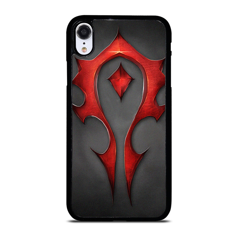 WORLD OF WARCRAFT HORDE LOGO iPhone XR Case Cover