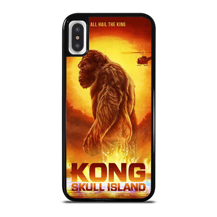 ALL THE HAIL KING KONG SKULL ISLAND iPhone X / XS Case Cover