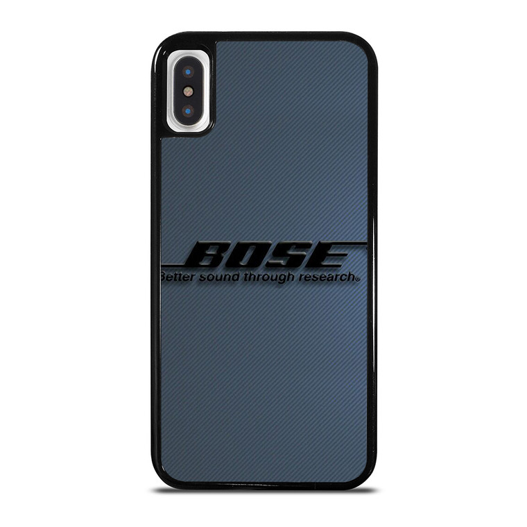 BOSE SOUNG CARBON LOGO iPhone X / XS Case Cover
