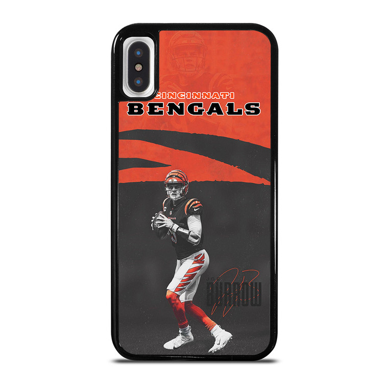 CINCINNATI BENGALS JOE BURROW NFL iPhone X / XS Case Cover
