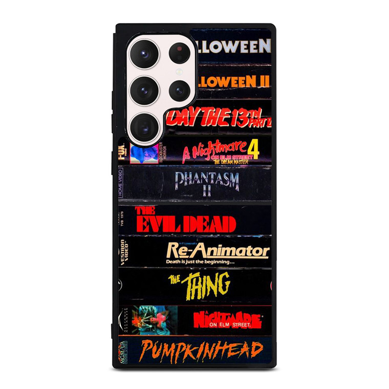 HORROR MOVIES CASSETTE COLLECTION  Samsung Galaxy S23 Ultra Case Cover