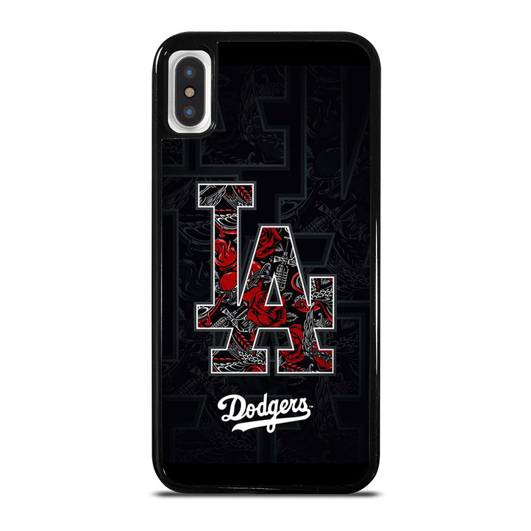 LA LOS ANGELES DODGERS TATTOO ART iPhone X / XS Case Cover