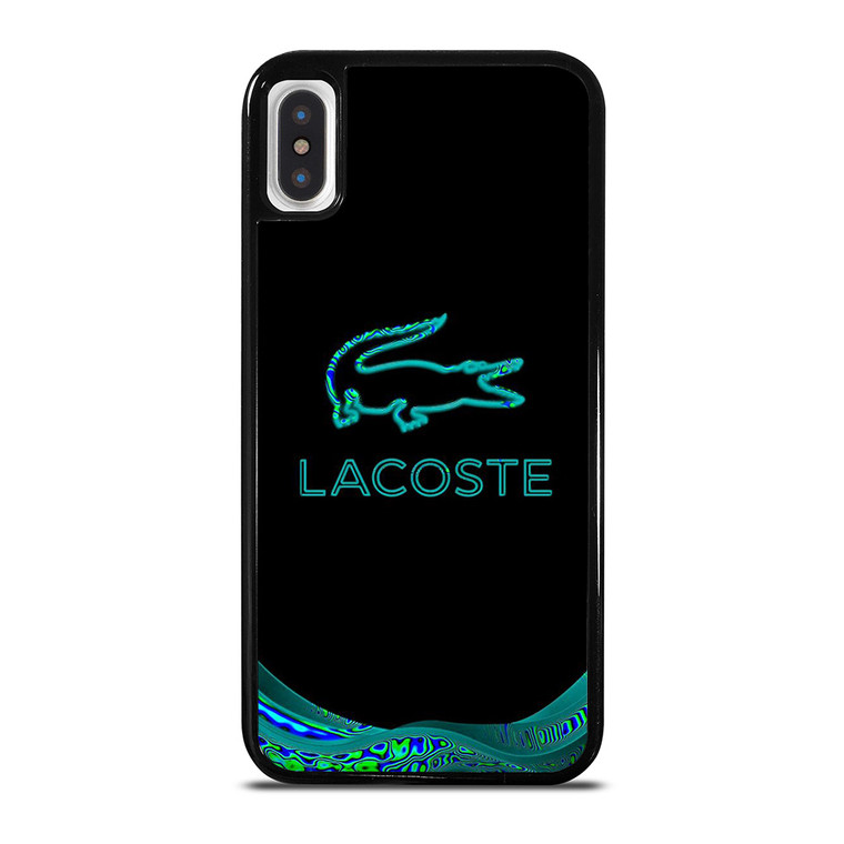 LACOSTE PSYCHEDELIC LOGO iPhone X / XS Case Cover