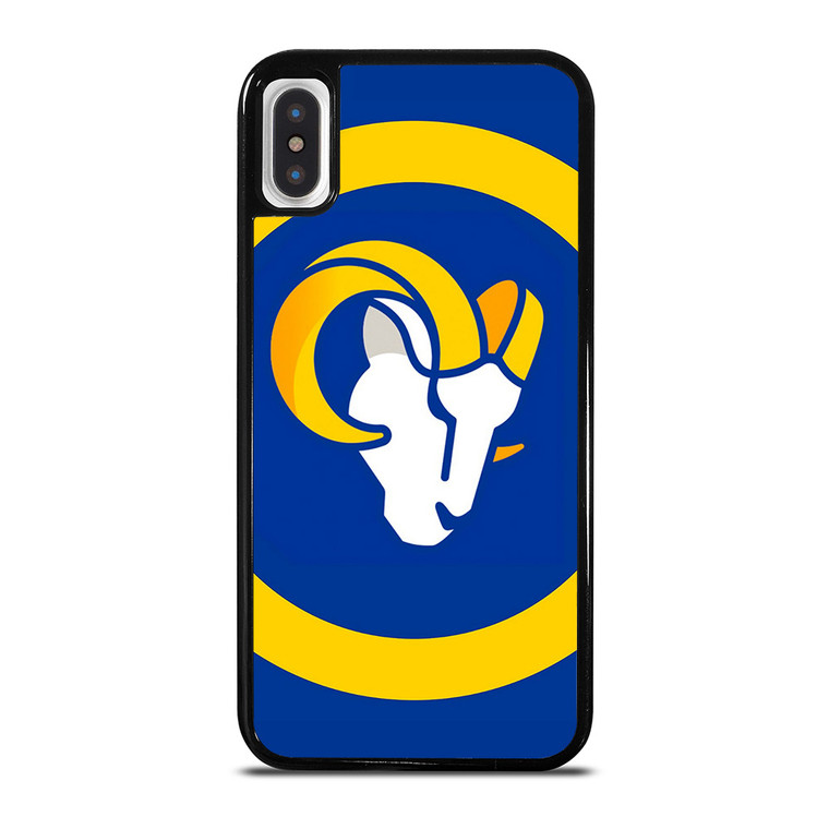 LOS ANGELES RAMS NFL FOOTBALL LOGO iPhone X / XS Case Cover