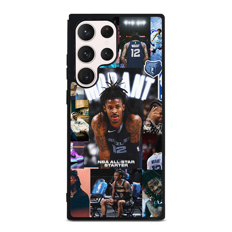 JA MORANT MEMPHIS GRIZZLIES COLLAGE  Samsung Galaxy S23 Ultra Case Cover