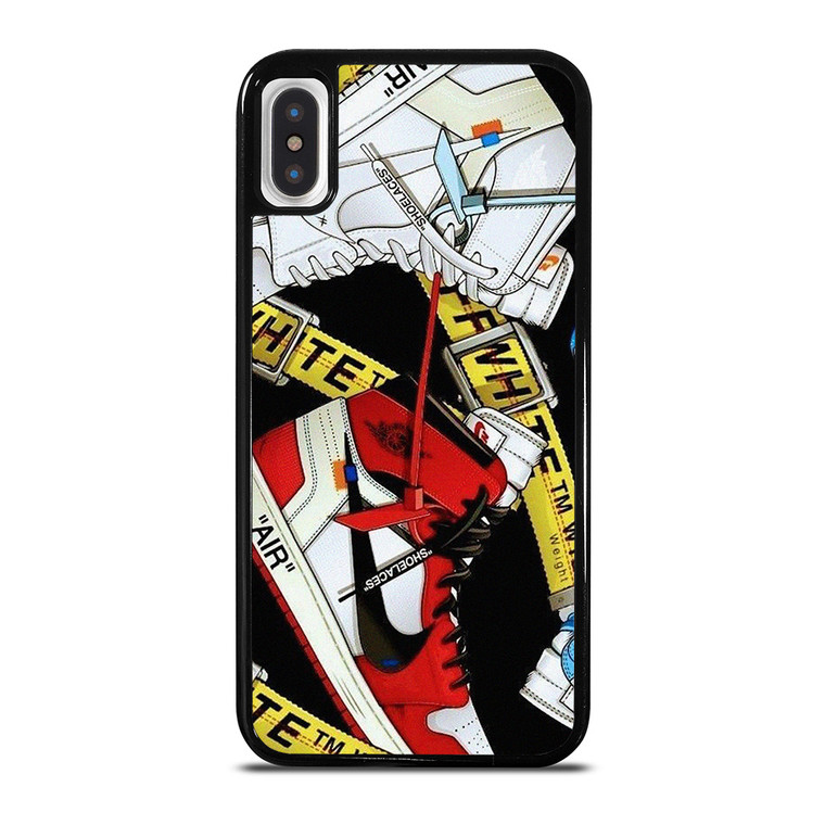 NIKE AIR JORDAN OFF WHITE COLLECTION iPhone X / XS Case Cover