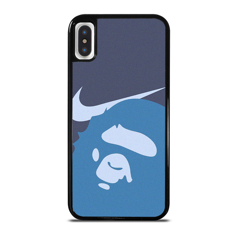 NIKE BAPE BLUE iPhone X / XS Case Cover