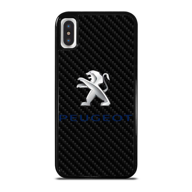 PEUGEOT CARBON EMBLEM iPhone X / XS Case Cover