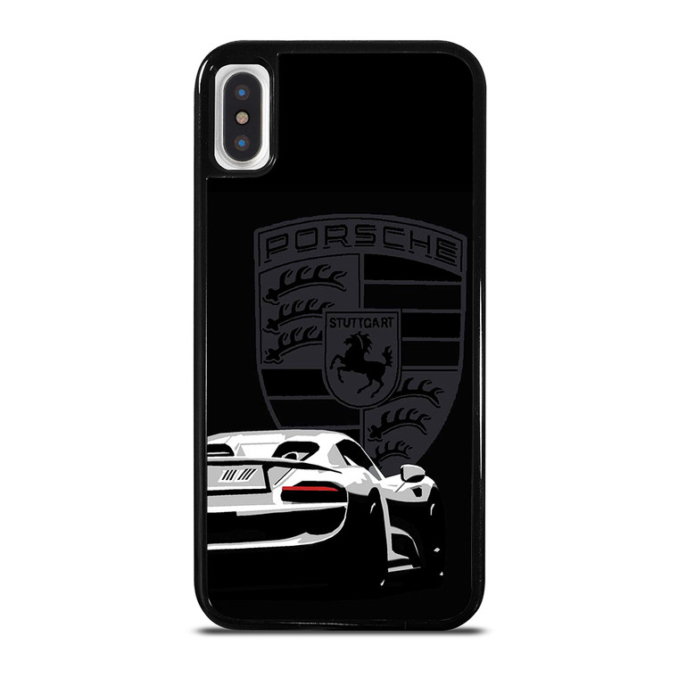 PORSCHE STUTTGART 918 SPYDER POSTER iPhone X / XS Case Cover