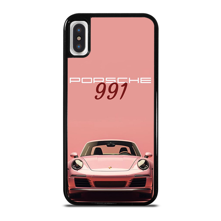 POSRCHE 991 PINK iPhone X / XS Case Cover