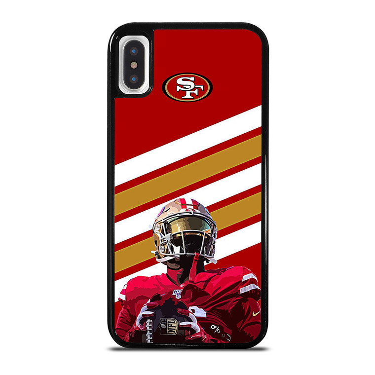 SAN FRANCISCO 49ERS STRIPE LOGO iPhone X / XS Case Cover