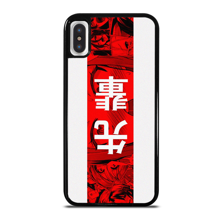 SENPAI JAPAN ANIME STRIPE iPhone X / XS Case Cover
