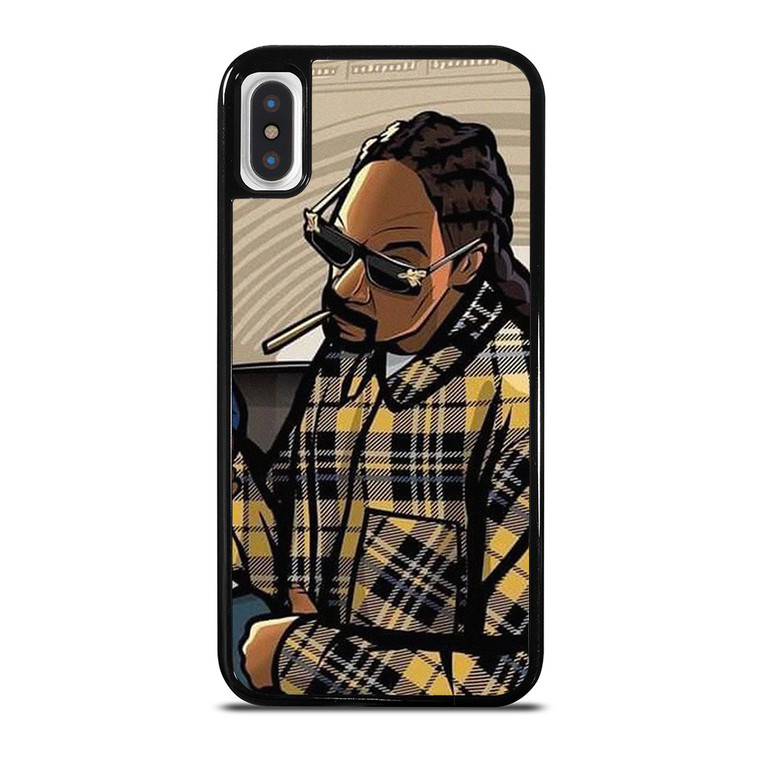 SNOOP DOG RAPPER CARTOON iPhone X / XS Case Cover