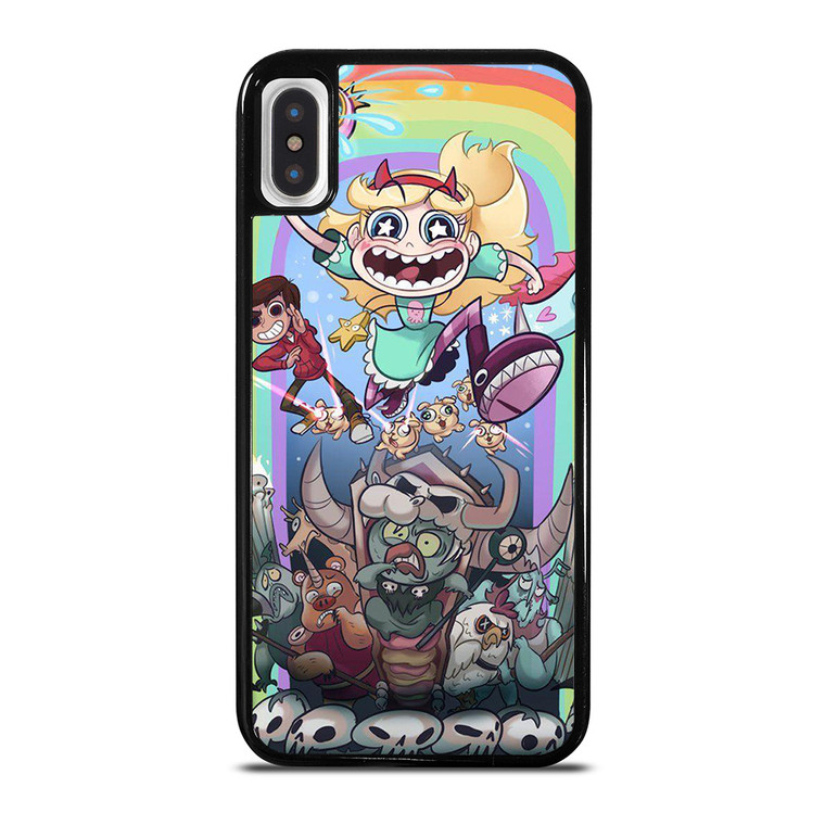 STAR VS THE FORCES OF EVIL CARTOON iPhone X / XS Case Cover