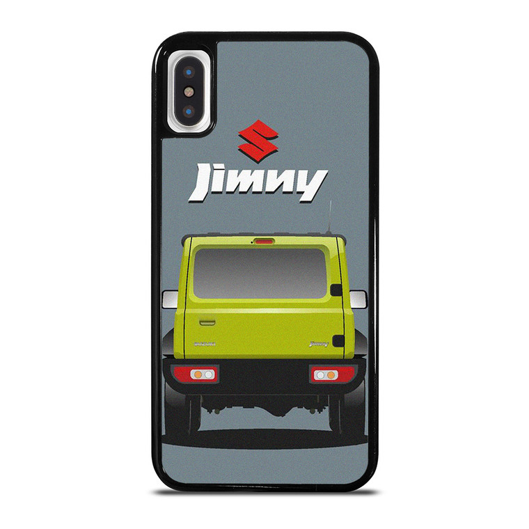 SUZUKI JIMNY JEEP CAR ILLUSTRATION iPhone X / XS Case Cover