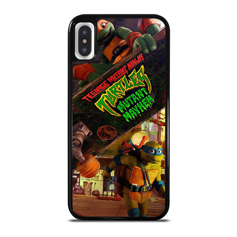 TEENAGE MUTANT NINJA TURTLES MAYHEM POSTER iPhone X / XS Case Cover