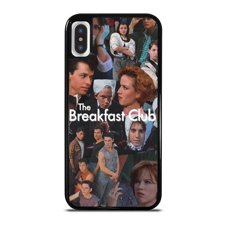 THE BREAKFAST CLUB MOVIE COLLAGE iPhone X / XS Case Cover