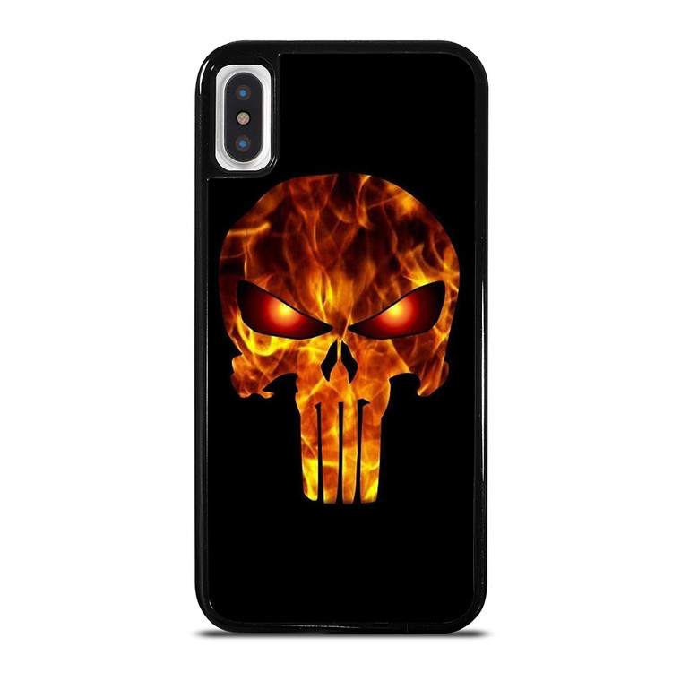THE PUNISHER BURNED ICON iPhone X / XS Case Cover