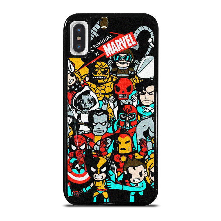 TOKIDOKI MARVEL CARTOON iPhone X / XS Case Cover