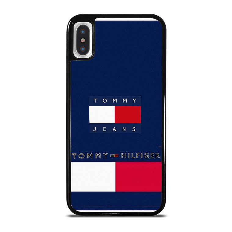 TOMMY HILFIGER JEANS LABEL iPhone X / XS Case Cover