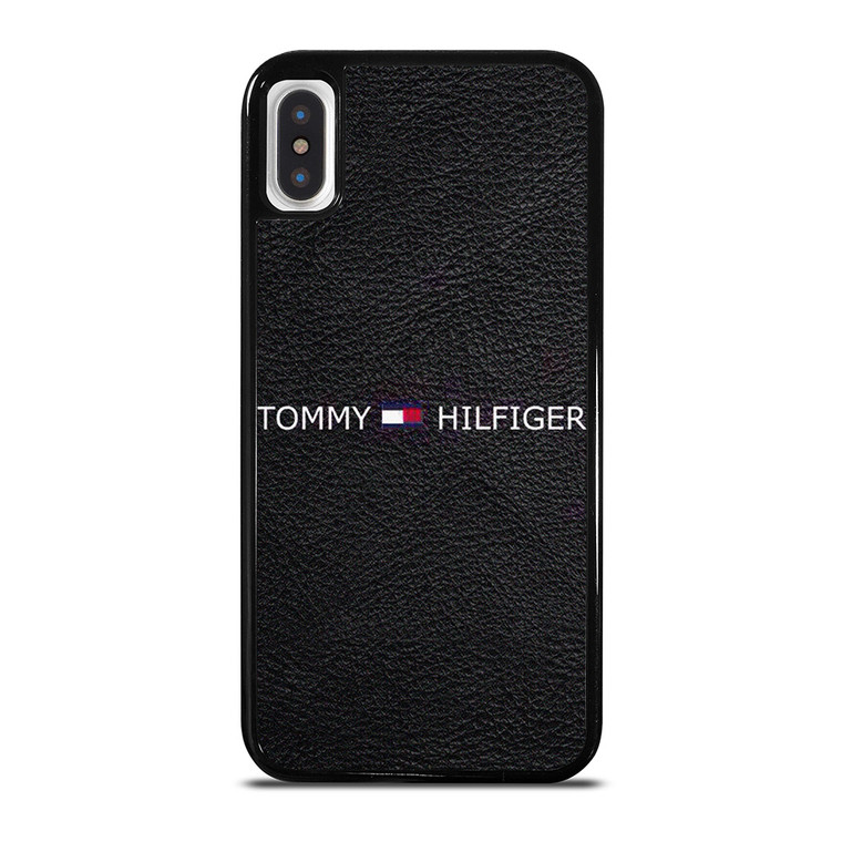 TOMMY HILFIGER LOGO LEATHER iPhone X / XS Case Cover