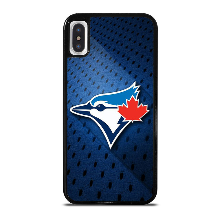 TORONTO BLUE JAYS MLB METAL EMBLEM iPhone X / XS Case Cover