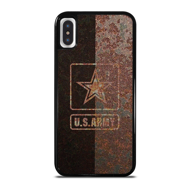 US ARMY RUSTY LOGO iPhone X / XS Case Cover