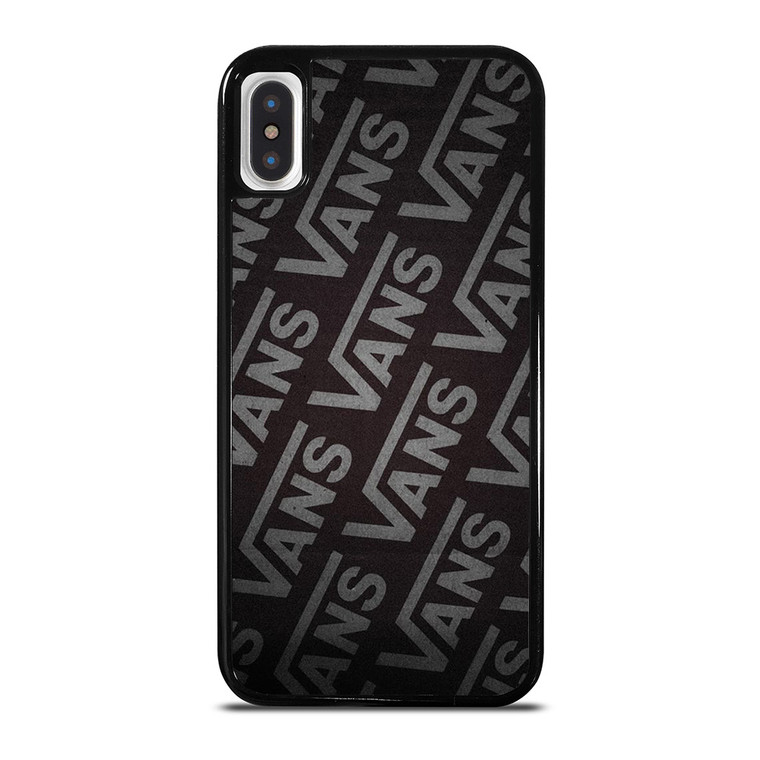 VANS SKATEBOARD BLACK iPhone X / XS Case Cover