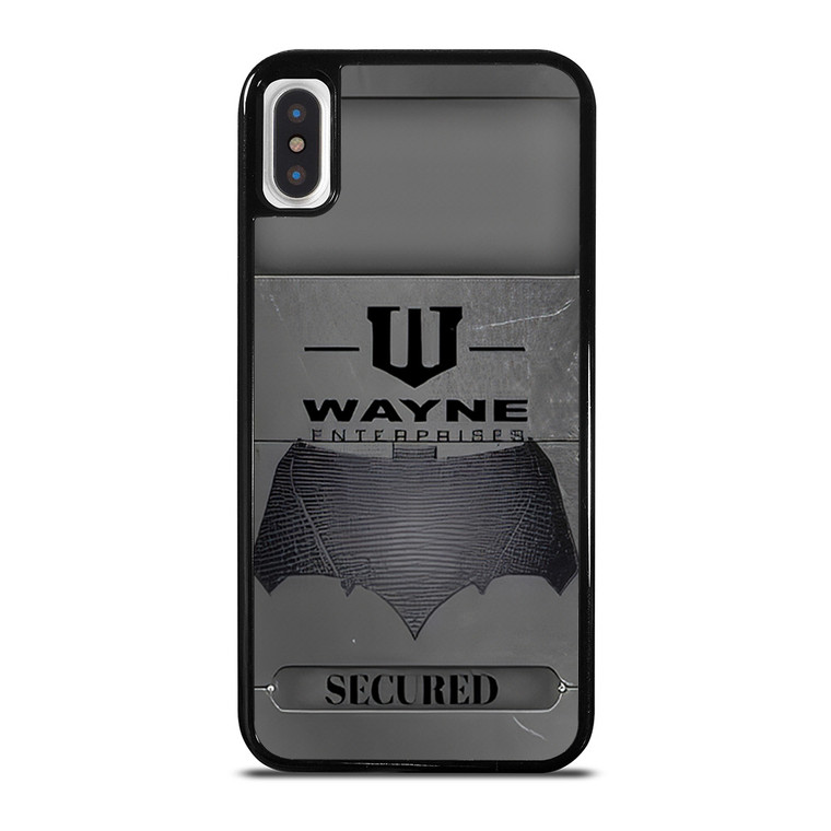 WAYNE ENTERPRISES METAL LOGO iPhone X / XS Case Cover