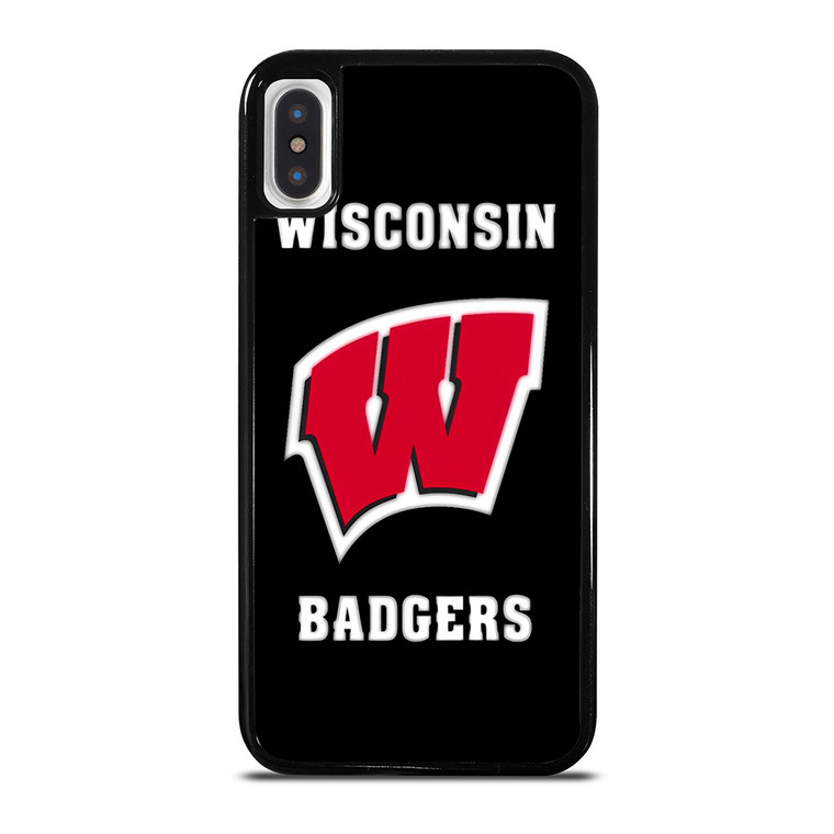 WISCONSIN BADGERS LOGO iPhone X / XS Case Cover