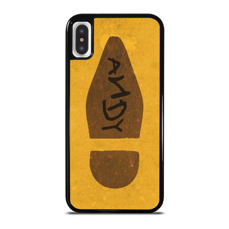 WOODY FOOTPRINTS ANDY TOY STORY iPhone X / XS Case Cover