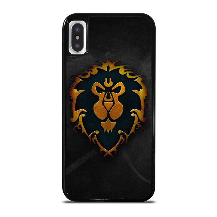 WORLD OF WARCRAFT ALLIANCE EMBLEM iPhone X / XS Case Cover