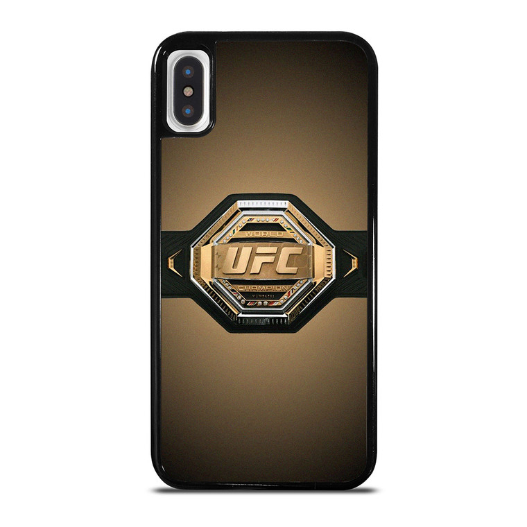 WORLD UFC CHAMPIONS WRESTLING BELT iPhone X / XS Case Cover