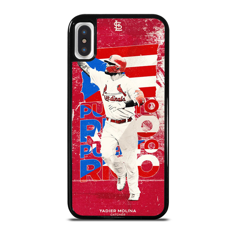 YADIER MOLINA SAINT LOUIS CARDINALS MLB iPhone X / XS Case Cover