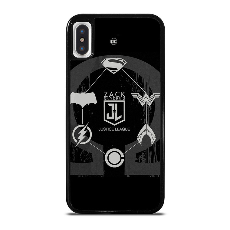ZACK SNYDERS JUSTICE LEAGUE SYMBOL iPhone X / XS Case Cover ZACK SNYDERS JUSTICE LEAGUE SYMBOL iPhone X / XS Case Cover
