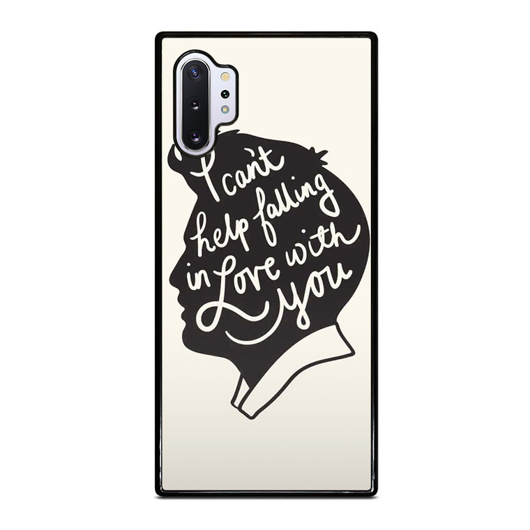ELVIS PRESLEY SILHOUETTE QUOTES Samsung Galaxy Note 10 Plus Case Cover