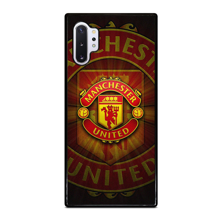 MANCHESTER UNITED METAL LOGO Samsung Galaxy Note 10 Plus Case Cover