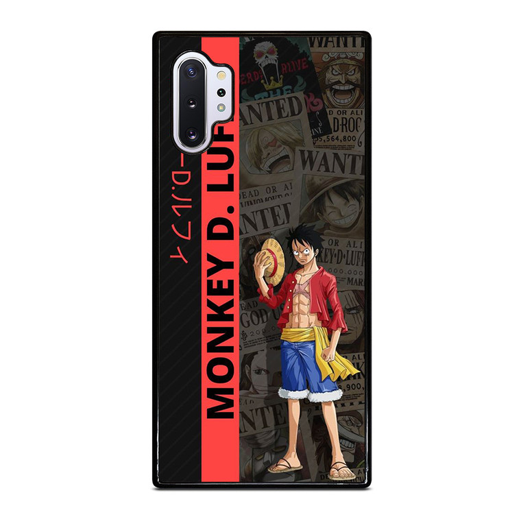 MONKEY D LUFFY MANGA Samsung Galaxy Note 10 Plus Case Cover