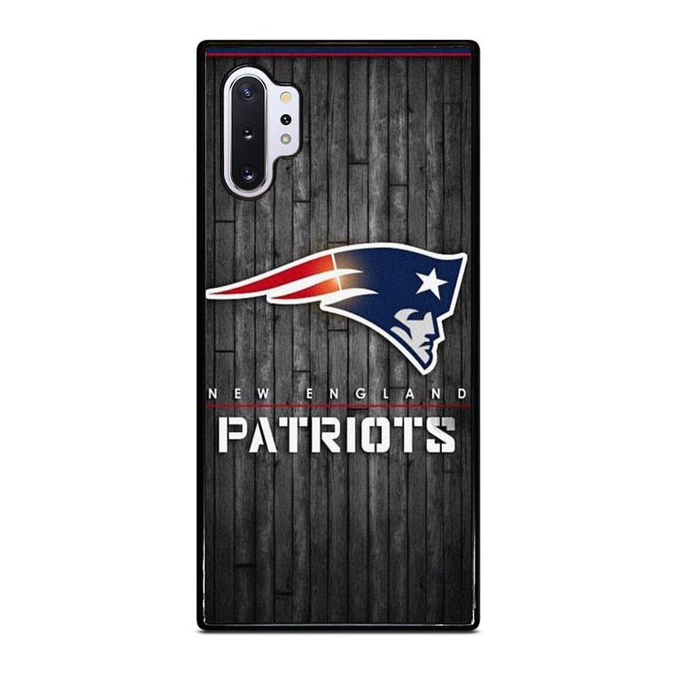 NEW ENGLAND PATRIOTS NFL WOOD LOGO Samsung Galaxy Note 10 Plus Case Cover