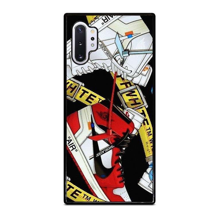 NIKE AIR JORDAN OFF WHITE COLLECTION Samsung Galaxy Note 10 Plus Case Cover