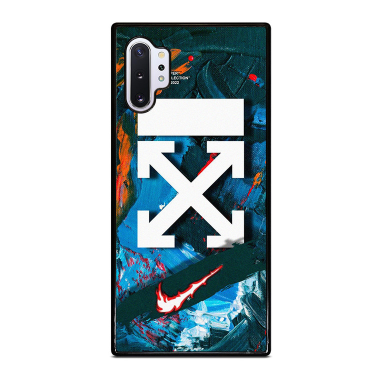 NIKE OFF WHITE ABSTRACT PAINTING Samsung Galaxy Note 10 Plus Case Cover