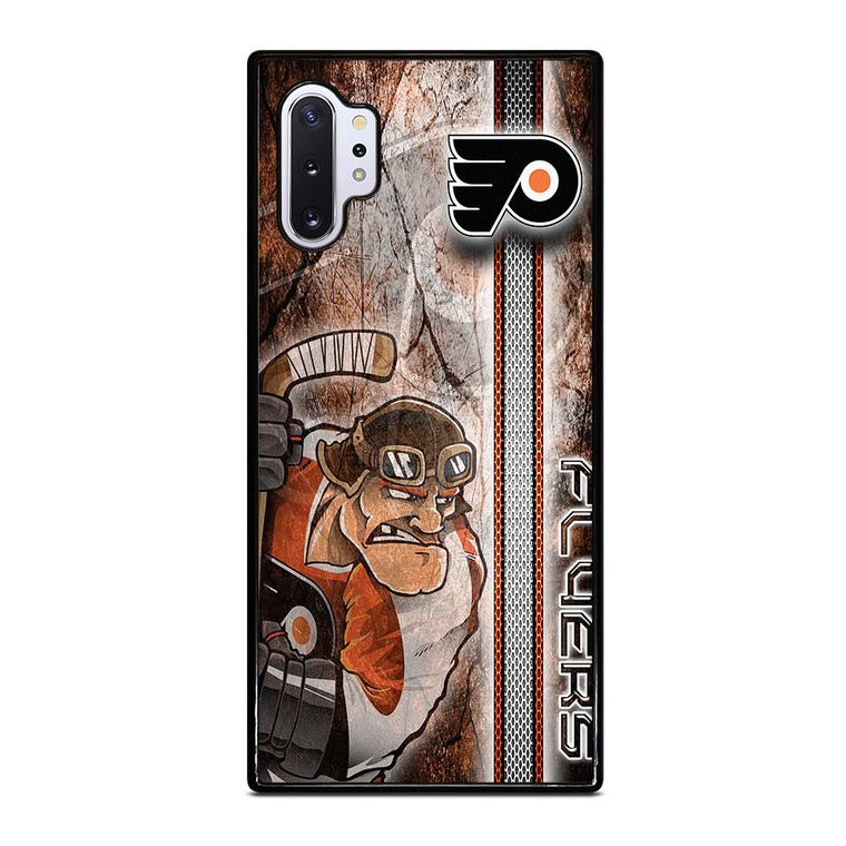 PHILADELPHIA FLYERS ICE HOCKEY GRUNGE LOGO Samsung Galaxy Note 10 Plus Case Cover